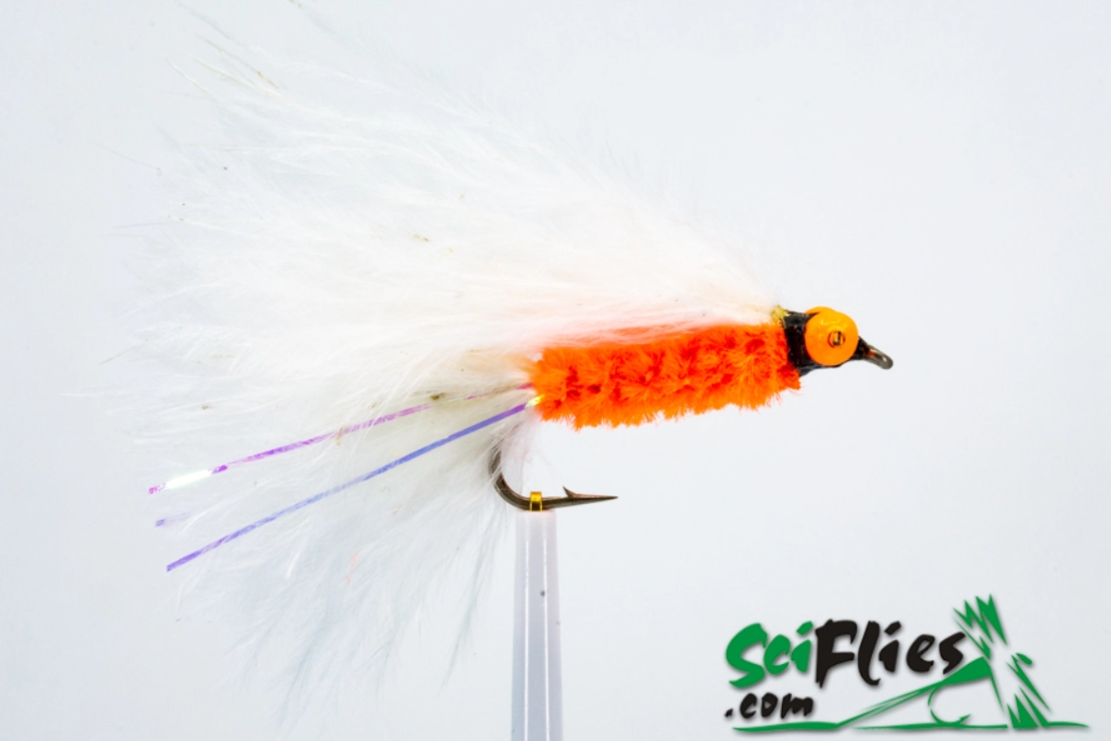 Cats Whiskers White/Orange