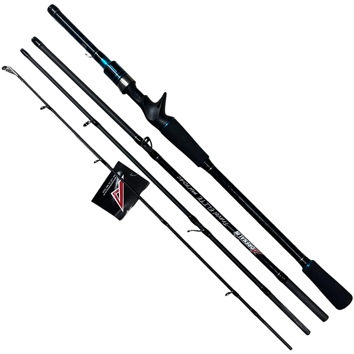 Adrenalin Elite 4pc Travel Casting Rod