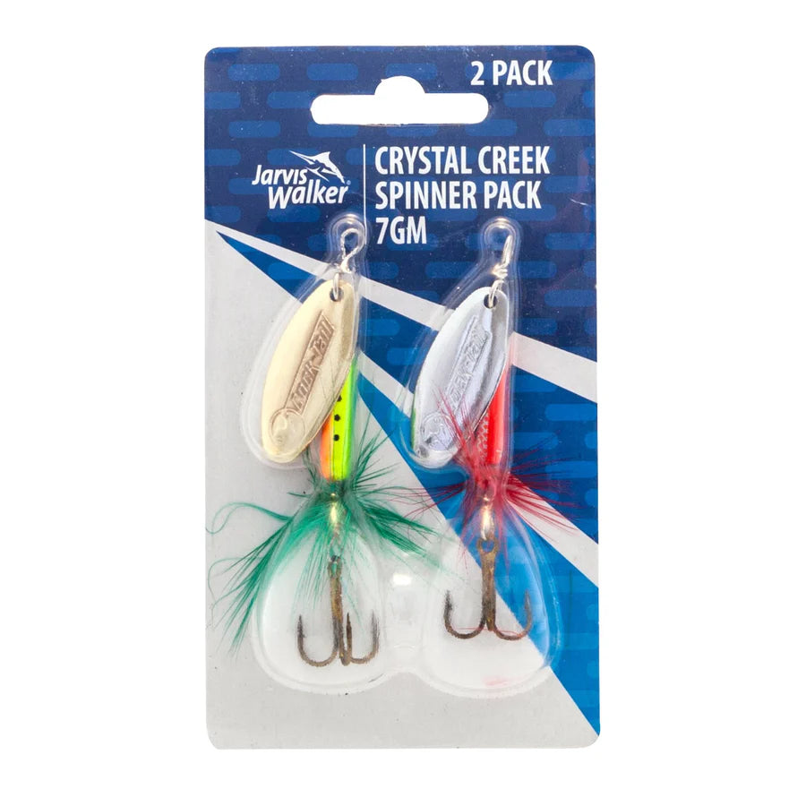 Jarvis Walker Crystal Spinner Pack 2pc