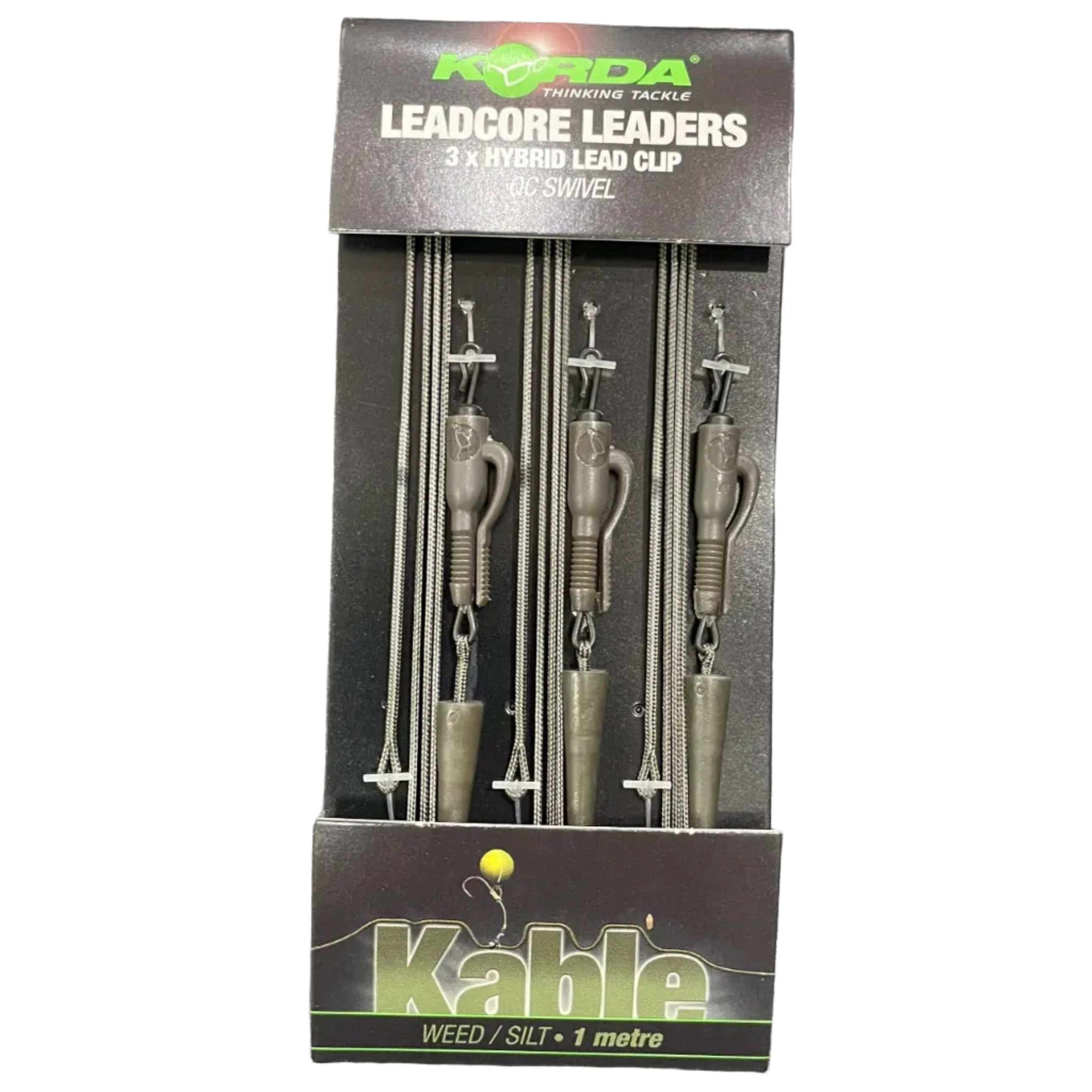 Korda Leadcore Hybrid Leadclip QC Swivel