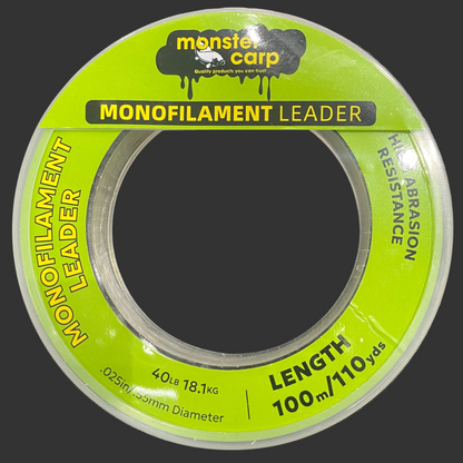 Monster Carp Monofilament Leader