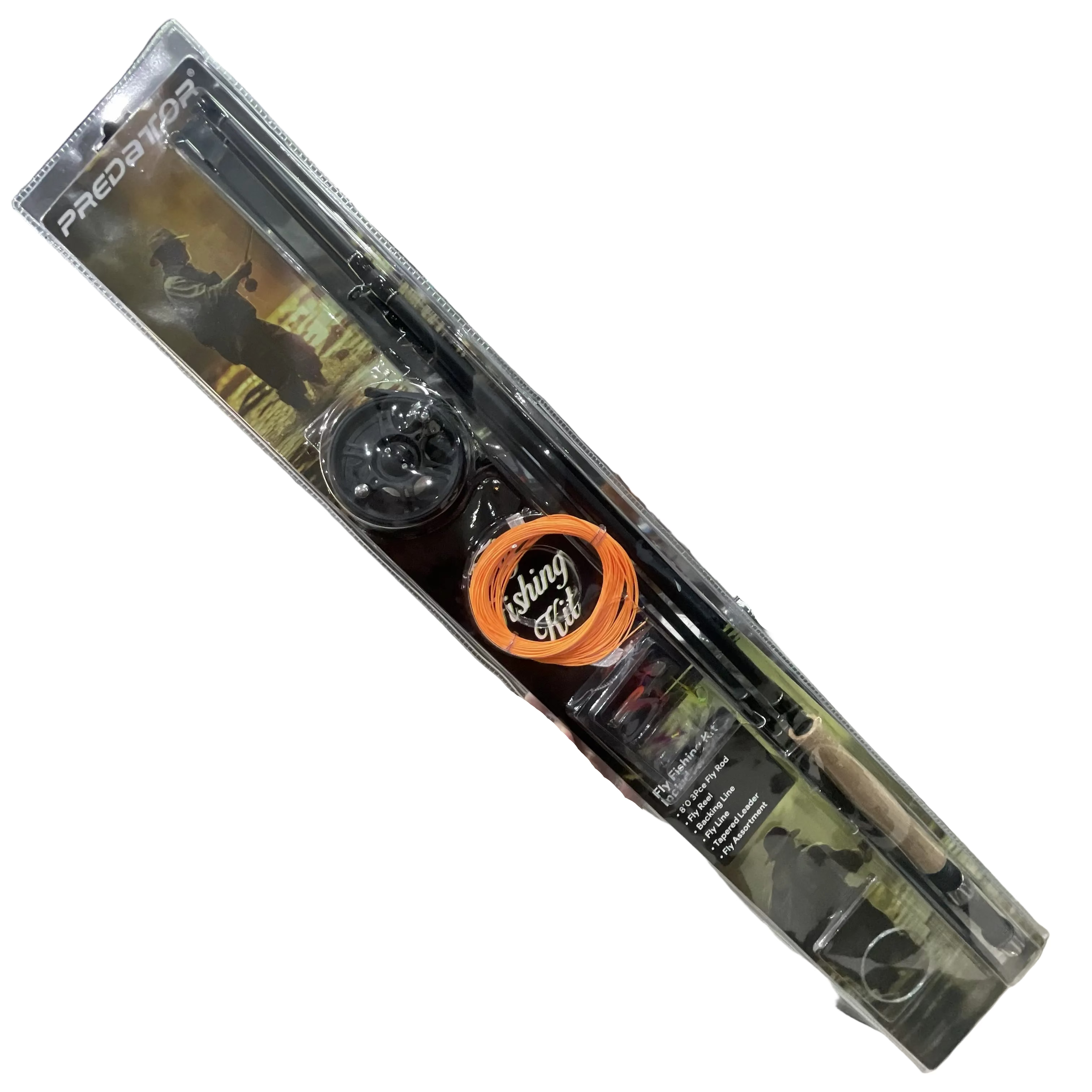 Predator 8ft 5/6Wt 3pc Fly Combo