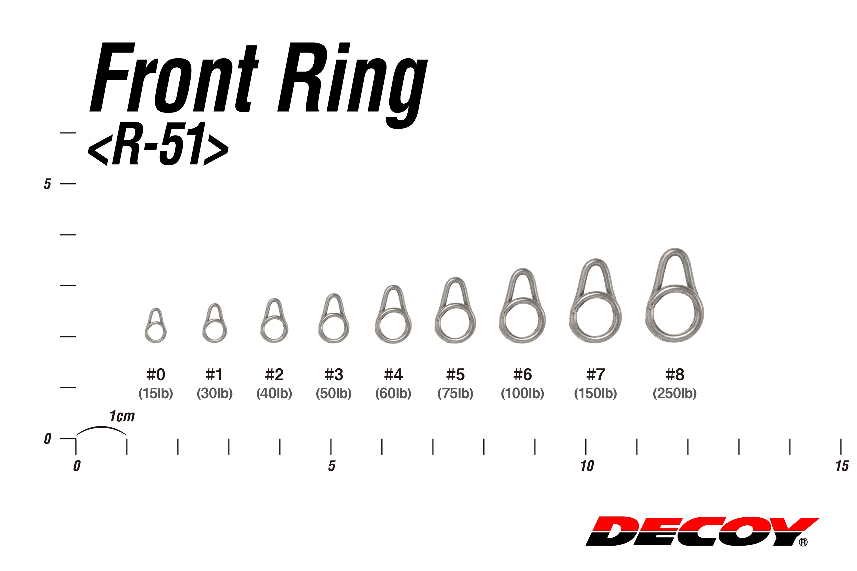 Decoy R-51 Front Ring Split Ring