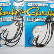 Gamakatsu Offset Shank Worm EWG