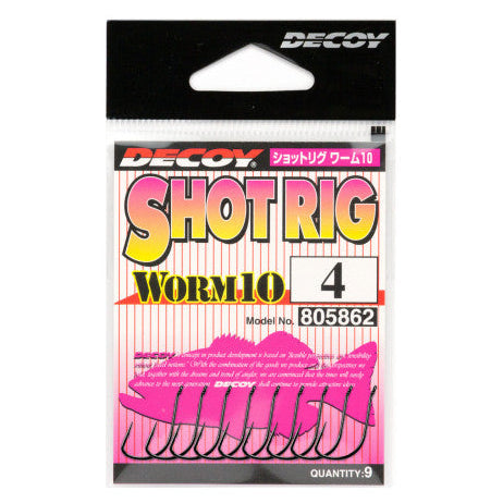Decoy Worm10 Shot Rig Hook